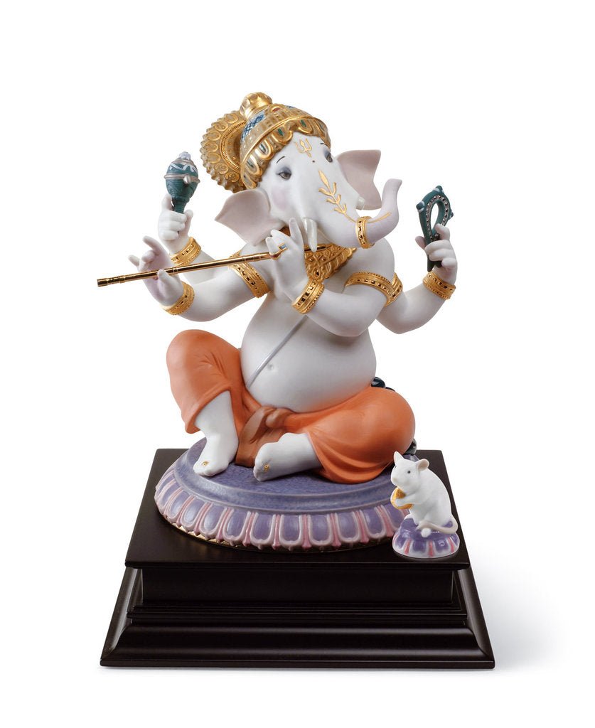 010 - 07182 - LLADRO® Figur »Ganesha mit Bansuri limitiert auf 3000 Stück« 01007182