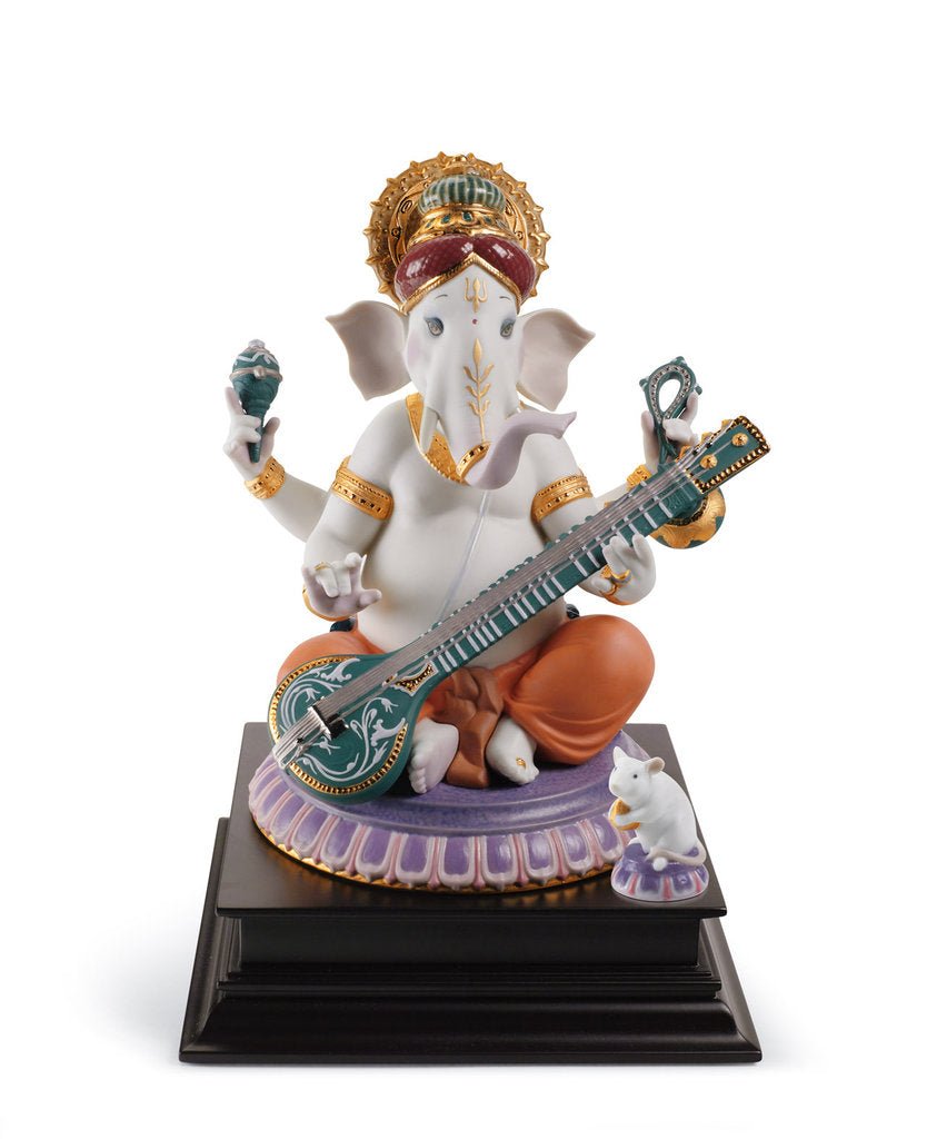 010 - 07181 - LLADRO® Figur »Ganesha mit Veena limitiert auf 3000 Stück« 01007181