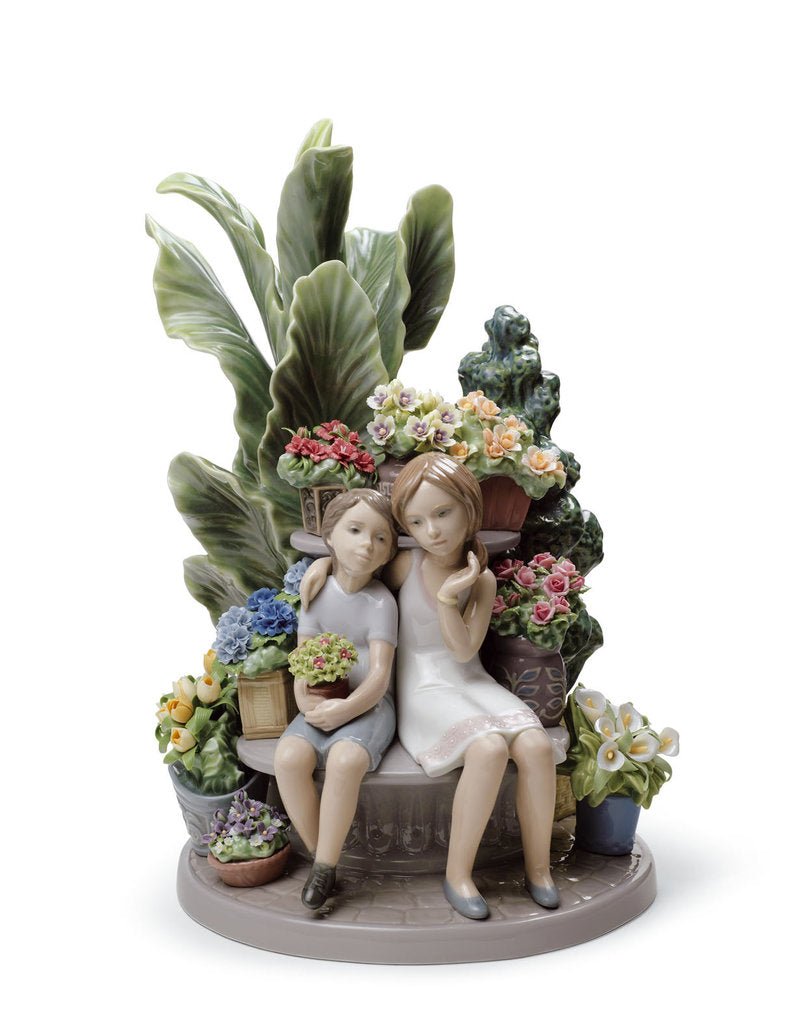 010 - 08506 - LLADRO® Figur »Geheimnisse Im Park limitiert auf 3000 Stück« 01008506