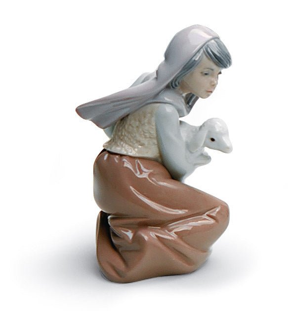 010 - 05484 - LLADRO® Figur »Kleines Hirtenmädchen in Bethlehem« 01005484