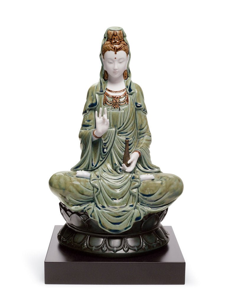 010 - 01941 - LLADRO® Figur »Kwan Yin (Grün)« 01001941