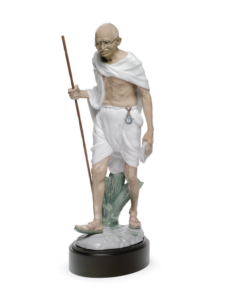 010 - 08417 - LLADRO® Figur »Mahatma Gandhi« 01008417