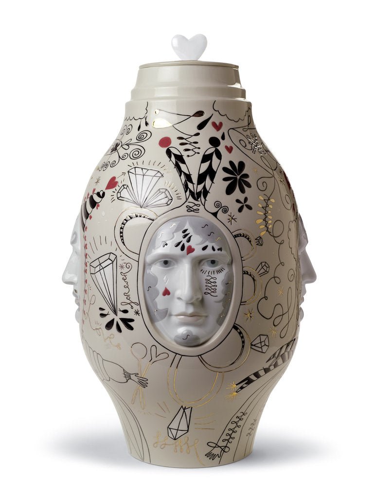 LLADRO® Figur »Medium Conversation Vase limitiert auf 500 Stück« 01007596-010-07596