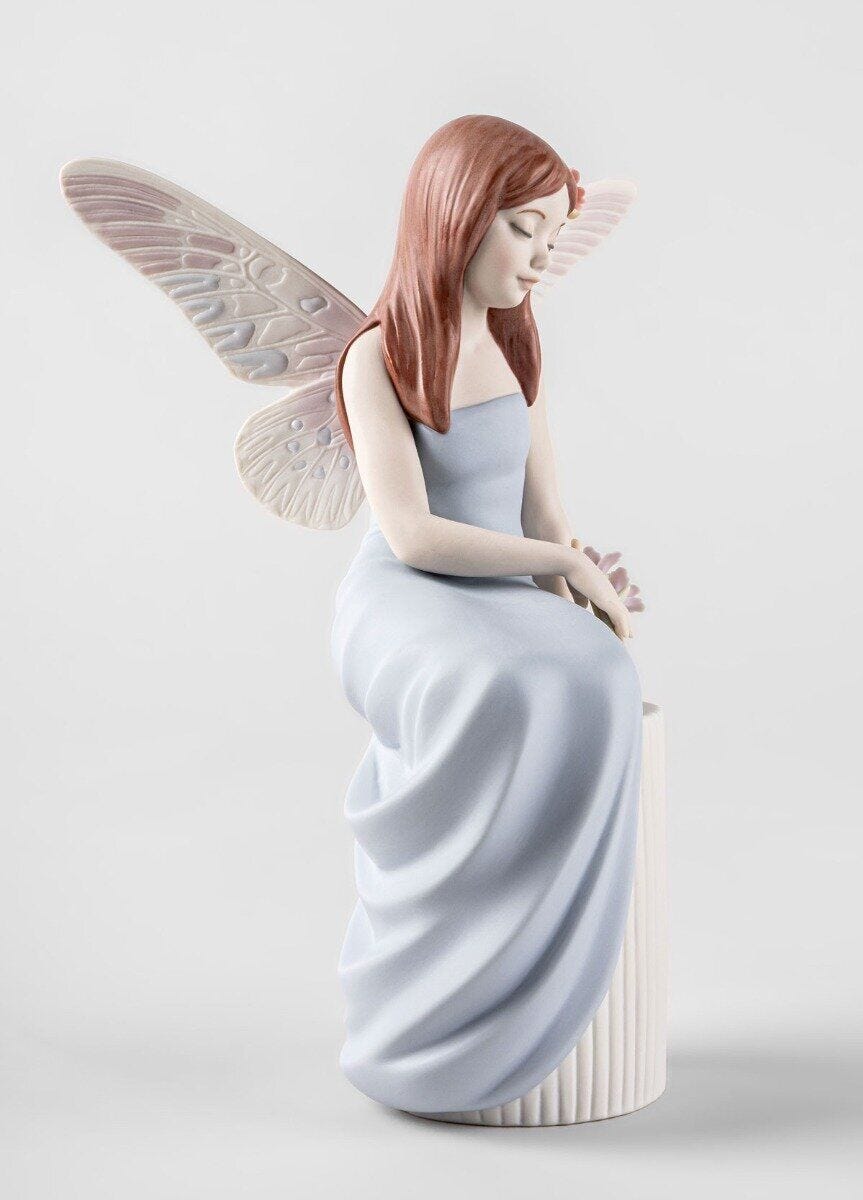 010 - 09684 - LLADRO® Figur Nature Nymph Sculpture 24x17x18cm 01009684 2023 limitiert