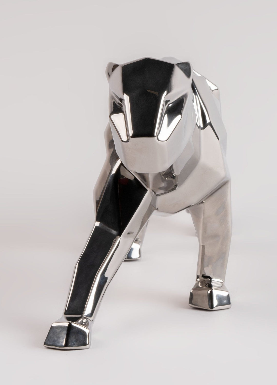 LLADRO® Figur »Panther (silver) Sculpture 50cm lang « 01009591-010-09591