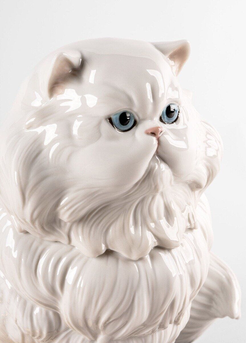 010 - 09688 - LLADRO® Figur Perserkatze Skulptur 26x25x26cm 01009688 2023