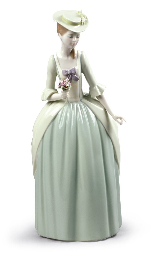 010 - 09181 - LLADRO® Figur »ROSENSTRAUSS EINER DAME - 32 cm« 01009181