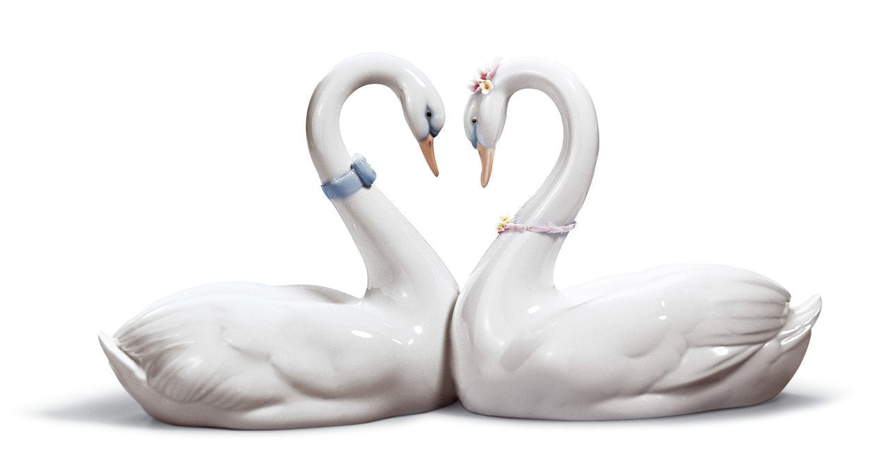 010 - 06585 - LLADRO® Figur »Schwanenpaar« 01006585