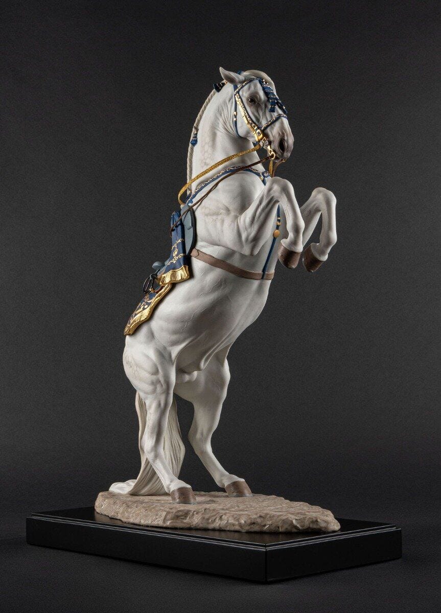 010 - 02031 - LLADRO® Figur Spanish Pure Breed - Haute École 61x44x24cm 01002031 2023 limitiert
