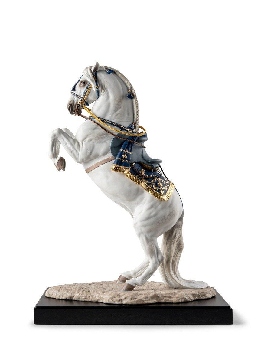 010 - 02031 - LLADRO® Figur Spanish Pure Breed - Haute École 61x44x24cm 01002031 2023 limitiert