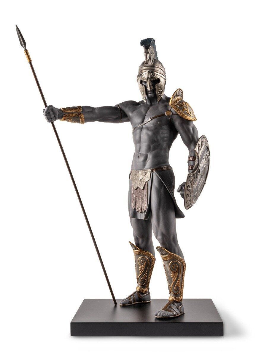 010 - 09695 - LLADRO® Figur Spartan 71x44x26cm 01009695 2023