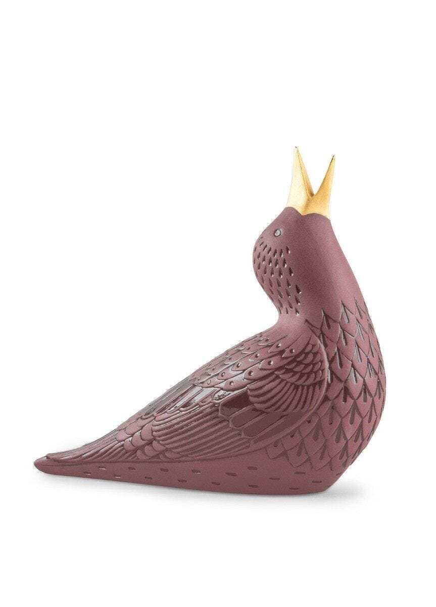 010 - 09678 - LLADRO® Figur Starling I Figurine. Violett 17x19x9cm 01009678 2023
