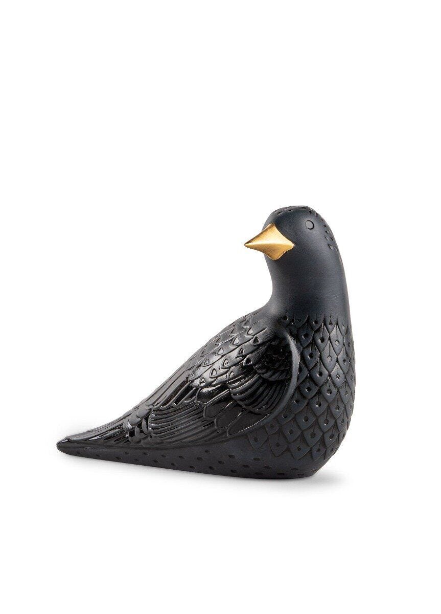 010 - 09676 - LLADRO® Figur Starling II Figurine. Black 14x19x9cm 01009677 2023