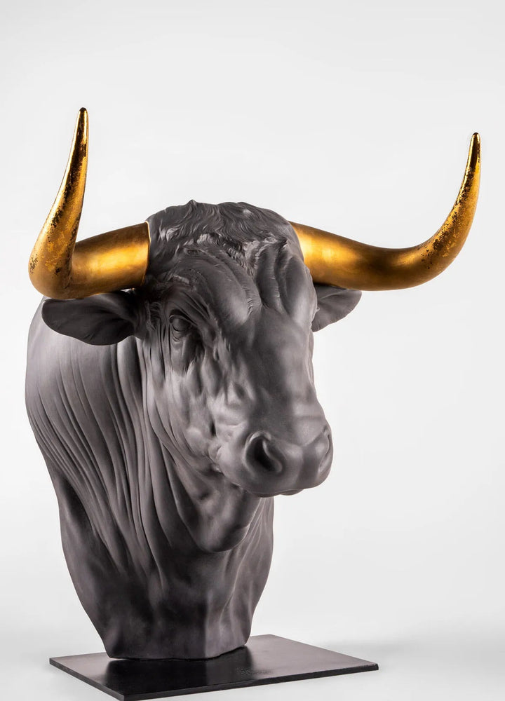 010 - 09725 - LLADRO® Figur Stier Taurus Sculpture 42x35x35cm 01009725 2023 limitiert