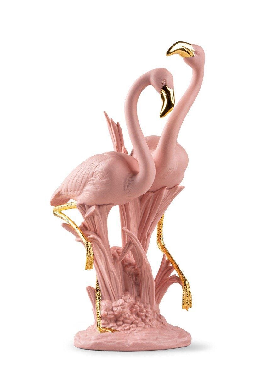 010 - 09675 - LLADRO® Figur The Flamingos 33x15x17cm pink 01009675 2023