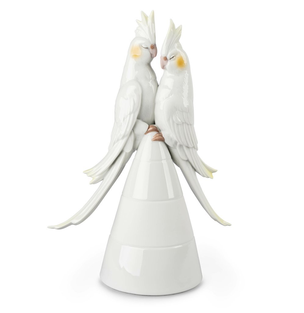 010 - 09447 - LLADRO® Figur Tiere 'Verliebte Nymphen - 27cm' 01009447