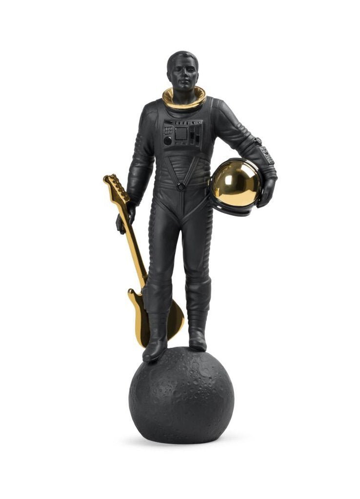 LLADRO® Figur »Walking on the Moon - Black and Gold - 38cm« 01009409-010-09409