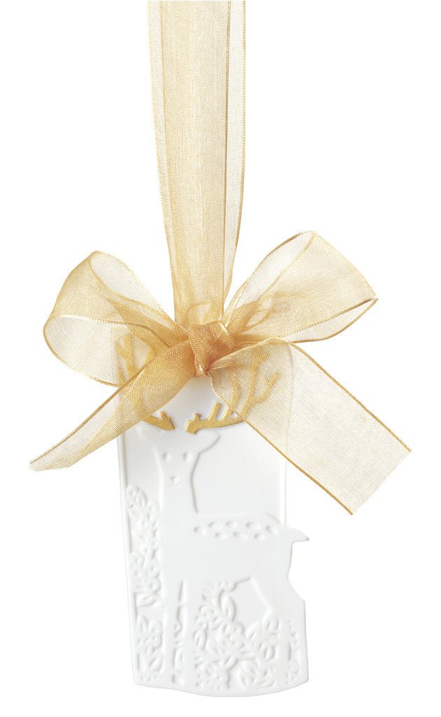 010 - 18414 - LLADRO® Figur »WEIHNACHTSORNAMENT - HIRSCH - 10x6x1 cm« 01018414