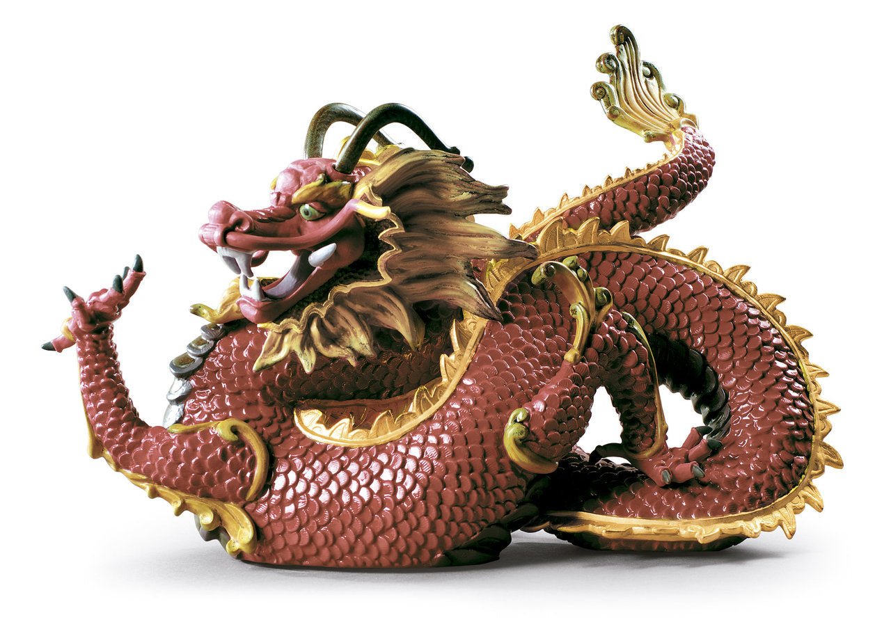 010 - 09235 - LLADRO® Figuren »Figur MAJESTÄTISCHER DRACHE - Size: 26 x 31 x 14 cm« 01009235