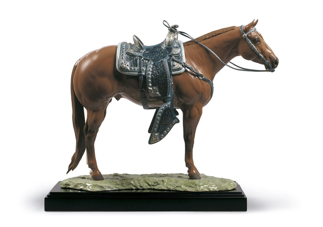 LLADRO® Figuren »Figur QUARTER HORSE - Size: 42 x 51 x 18 cm - Limited edition of 300 pieces« 01001980-010-01980