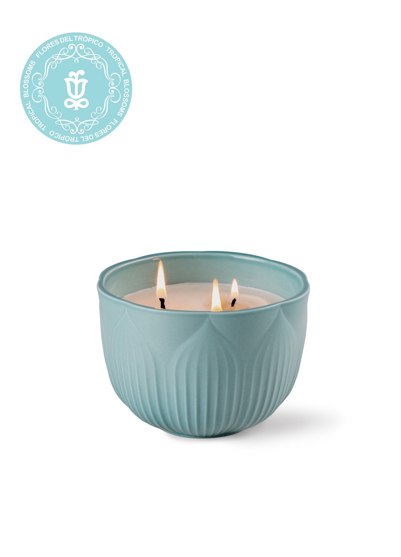 010 - 40272 - LLADRO® - 'Fleurs candle - Tropical Blossoms' 2021 01040272