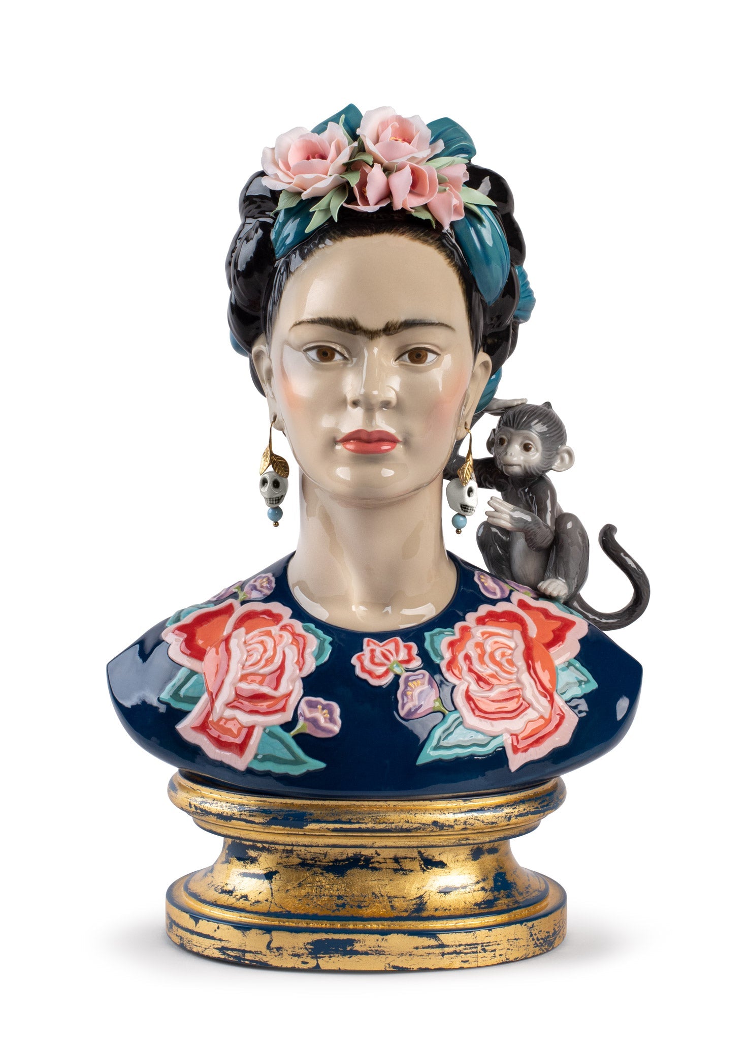 010 - 02026 - LLADRO® - 'Frida Kahlo (blue) - Base included' Limited edition of 250 pieces 2021 01002026