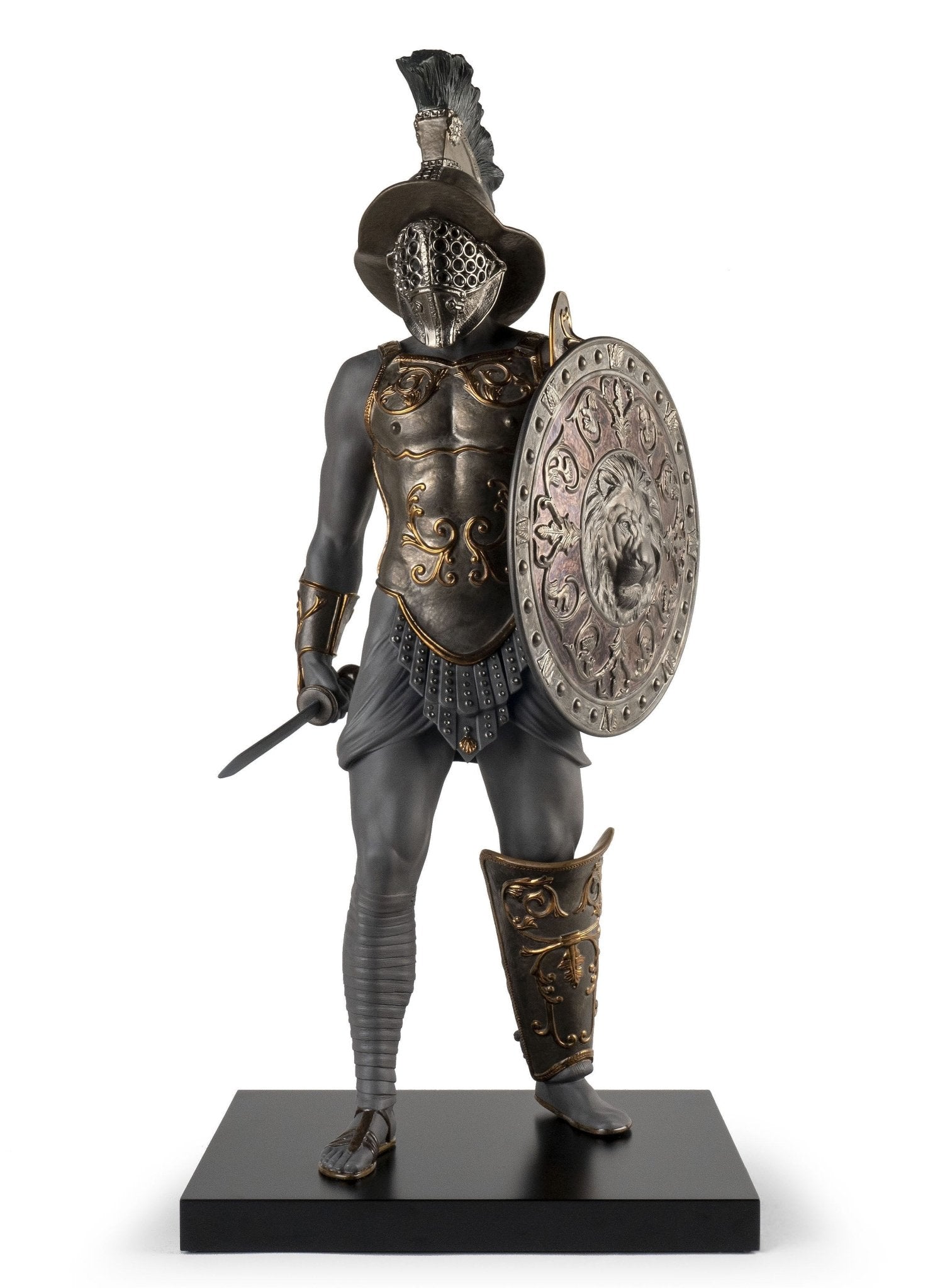 010 - 09497 - LLADRO® - 'Gladiator - Base included' 01009497