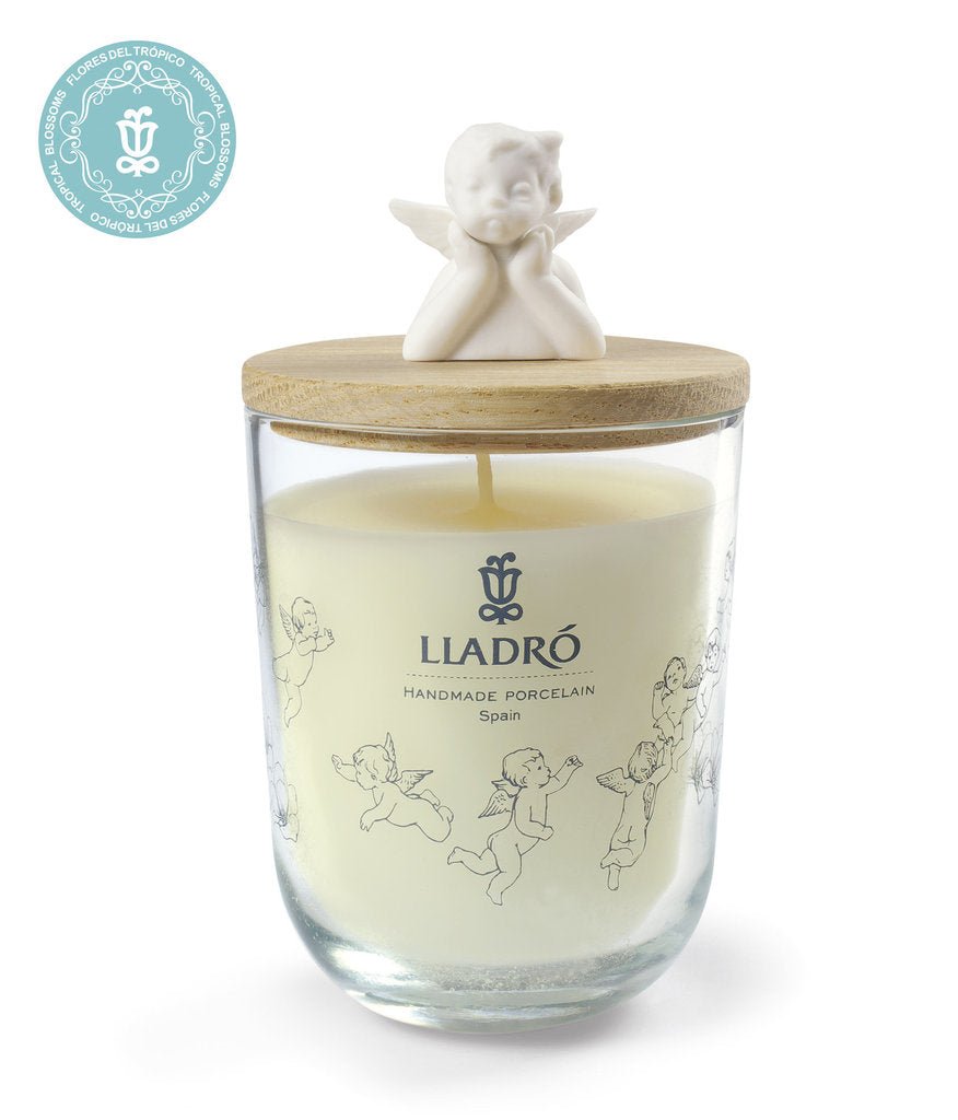 010 - 40134 - LLADRO® Home Fragrances »MISSING YOU KERZE - TROPICAL BLOSSOMS - Size: 14 x 8 x 8 cm« 01040134