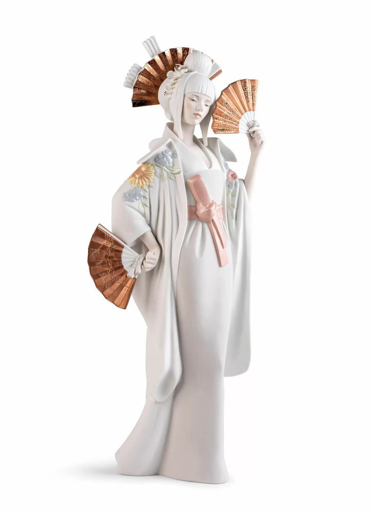 010 - 09555 - LLADRO® - 'JAPANESE DANCER - 57 x 23 x 18 cm' 2022 01009555