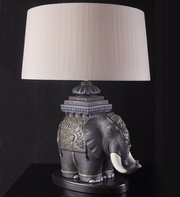 010 - 23088 - LLADRO® - »Lampe Elefant von Siam (Ce)« 01023088