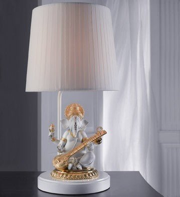 010 - 23166 - LLADRO® - »Lampe Veena Ganesha (Re - Deco) (Ce)« 01023166