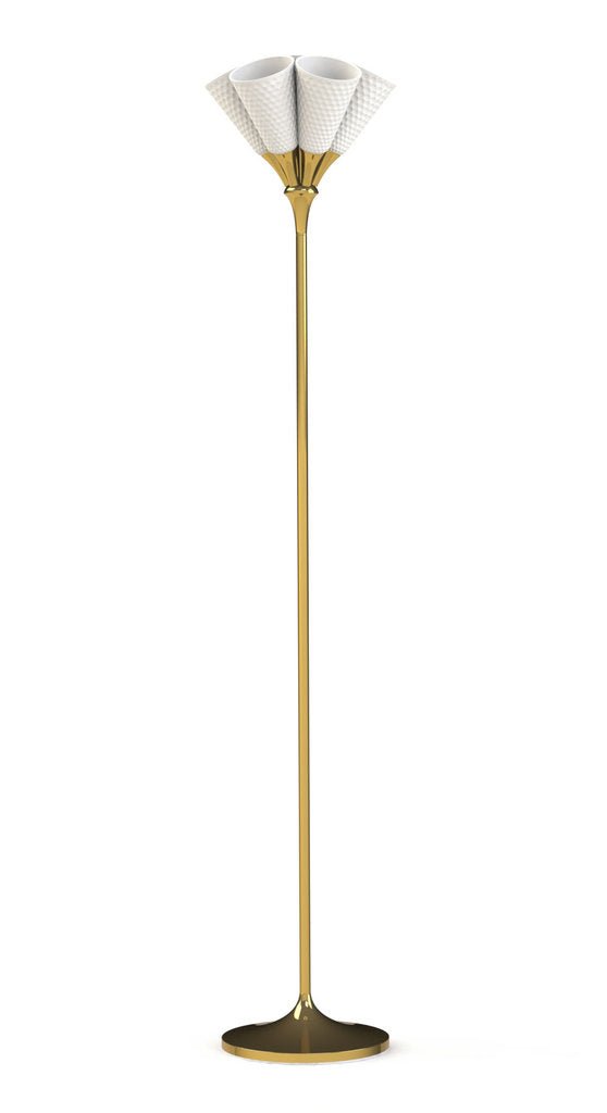 010 - 23928 - LLADRO® Leuchte »Stehlampe ""Jamz"" Gold (Ce)« 01023928