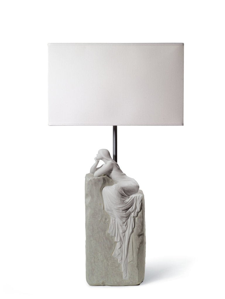010 - 08552 - LLADRO® Leuchten 'Lampe Nachdenkliche Frau II (CE) 57 cm' 01008552 01008552