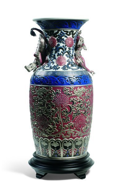 LLADRO® »Orientalische Vase (Rot)« 01001954-010-01954