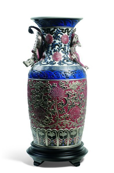 010 - 01954 - LLADRO® »Orientalische Vase (Rot)« 01001954