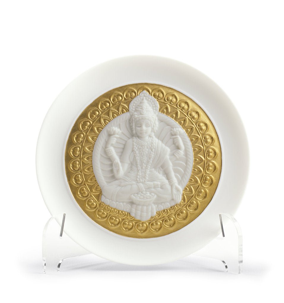 010 - 09154 - LLADRO® »Teller Göttin Lakshmi - 10 cm« 01009154