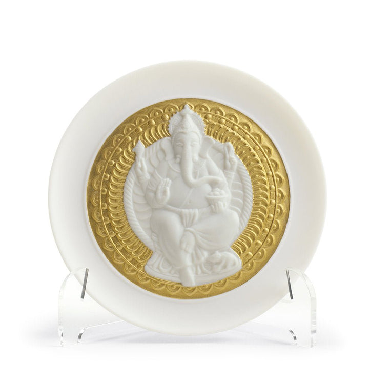 LLADRO® »Teller Göttin Lakshmi Und Lord Ganesha - 10 cm« 01009155-010-09155