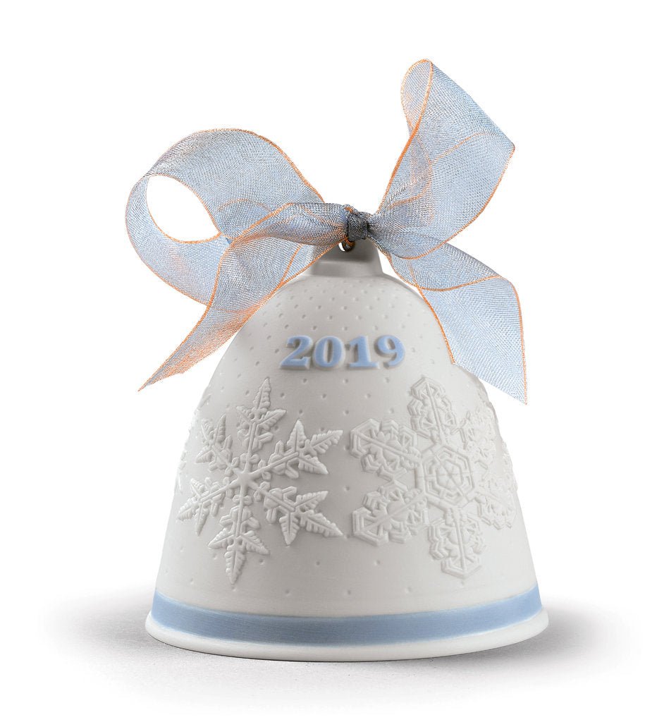 010 - 18446 - LLADRO® Weihnacht '2019 Weihnachtsglocke 9cm weiss' 01018446 01018446