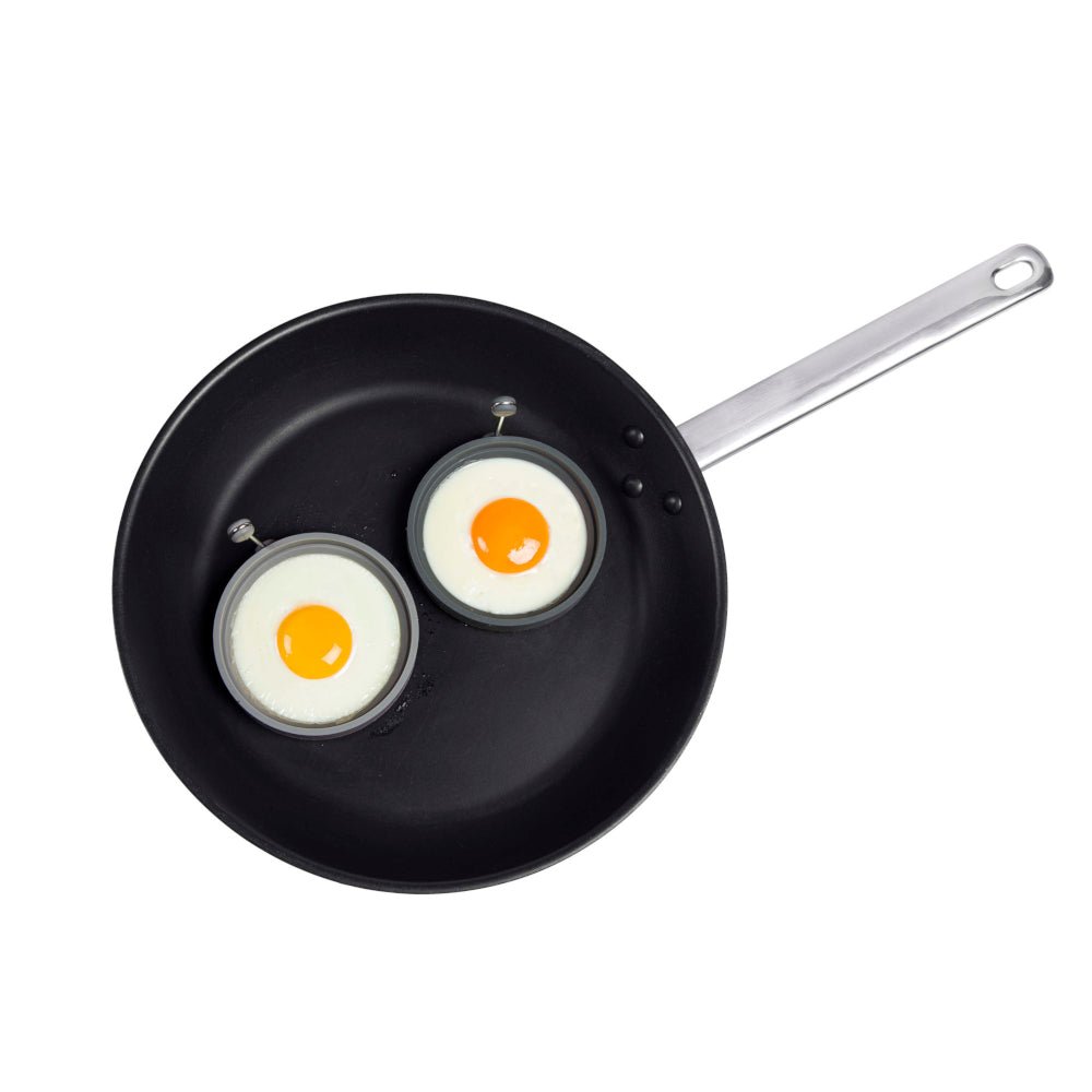 LUR - 00070271 - LURCH 'Eierformer Rund 2er Set light - /iron grey'