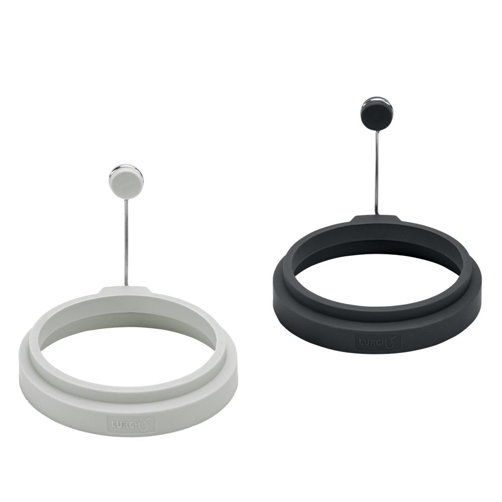 LUR - 00070271 - LURCH 'Eierformer Rund 2er Set light - /iron grey'