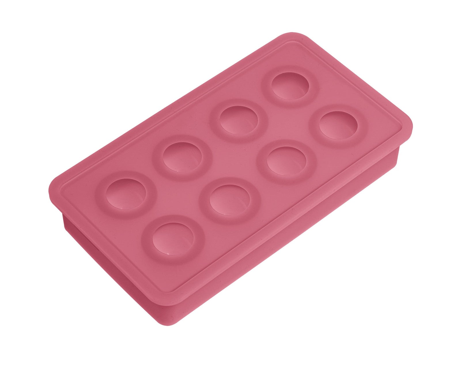 L00010428 - LURCH Eiswürfelform Kugeln Ø3,3cm tomate Form für 8 Eiswürfel