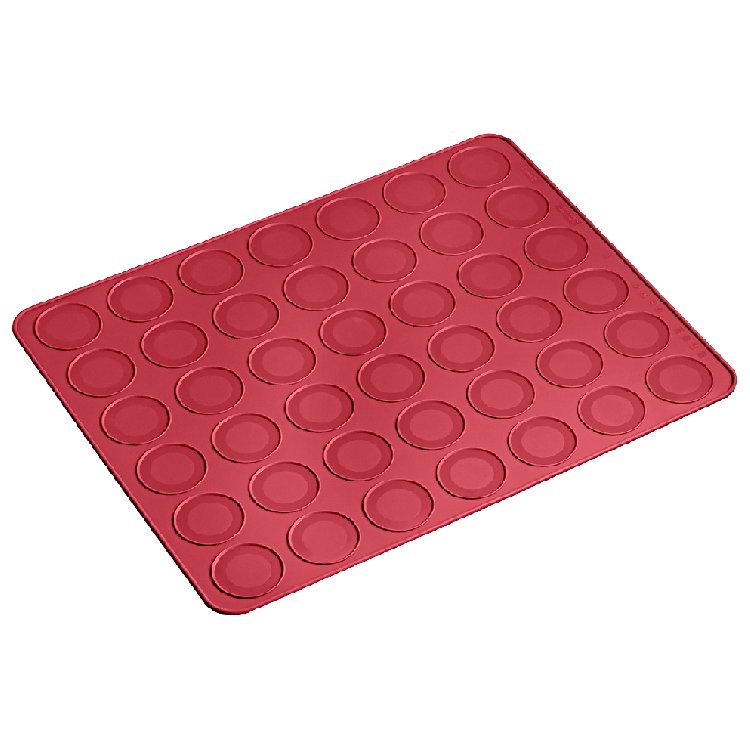 L00083020 - LURCH Flexiform Backmatte Macaron 38x30cm ruby