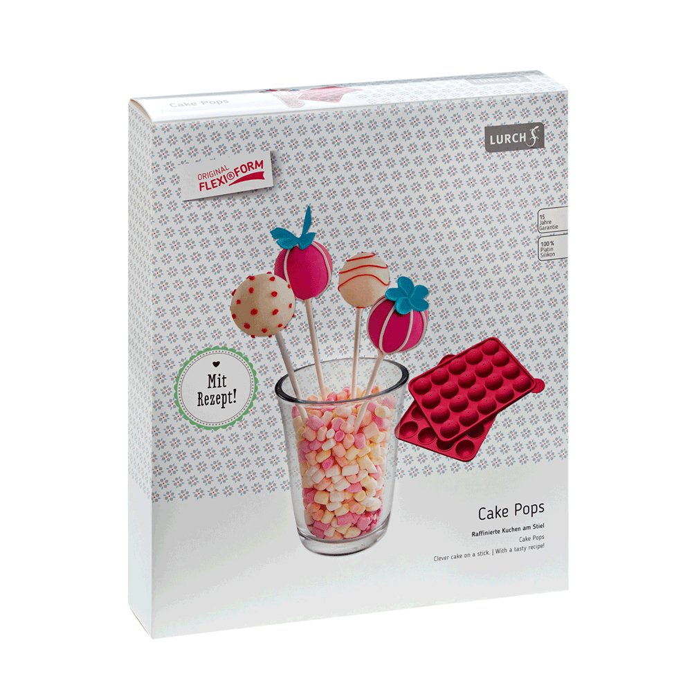 LURCH Flexiform Cake Pops 20fach cotton candy-L00083027
