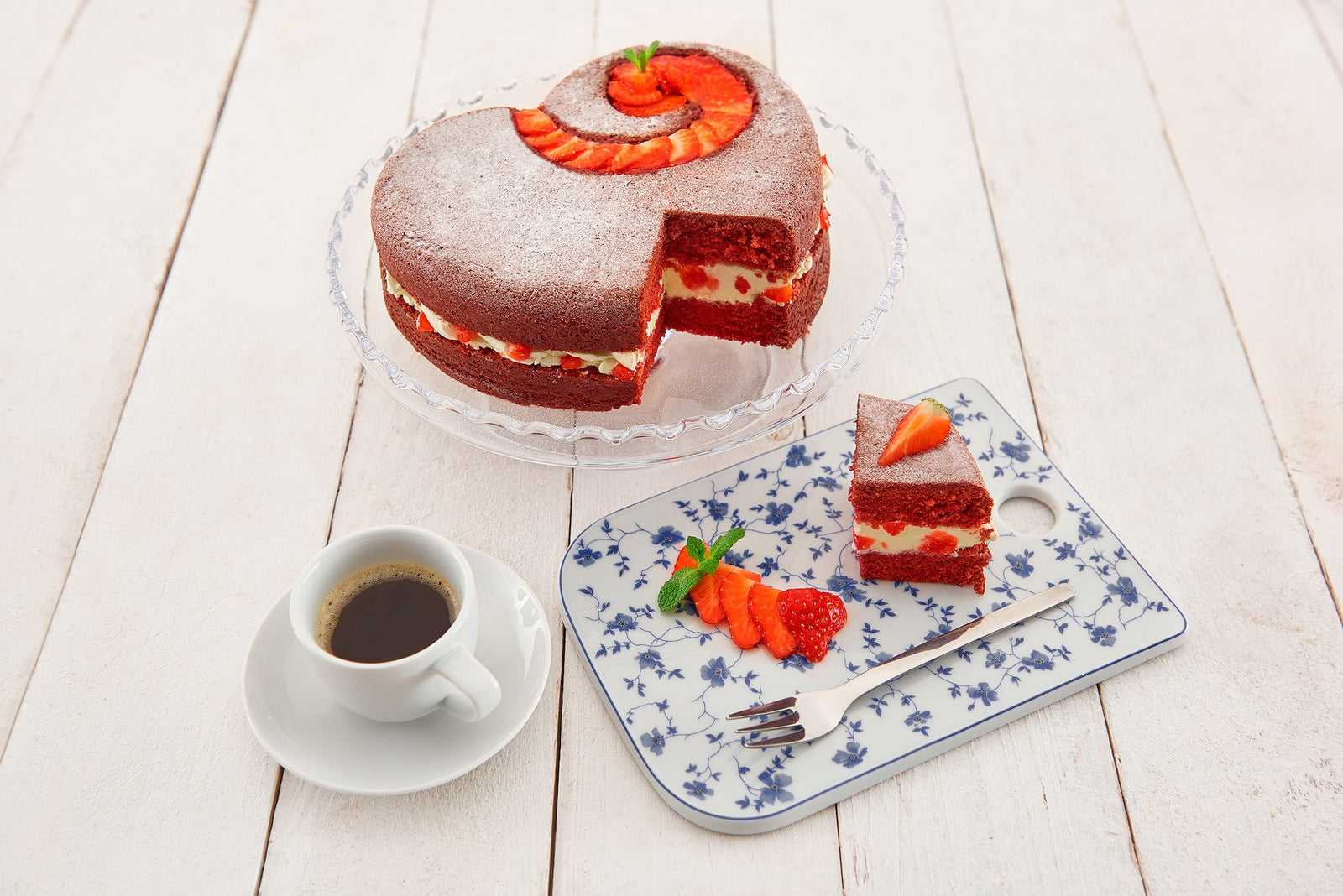 L00083041 - LURCH FlexiForm Herz 19cm Backform aus Silikon cotton candy