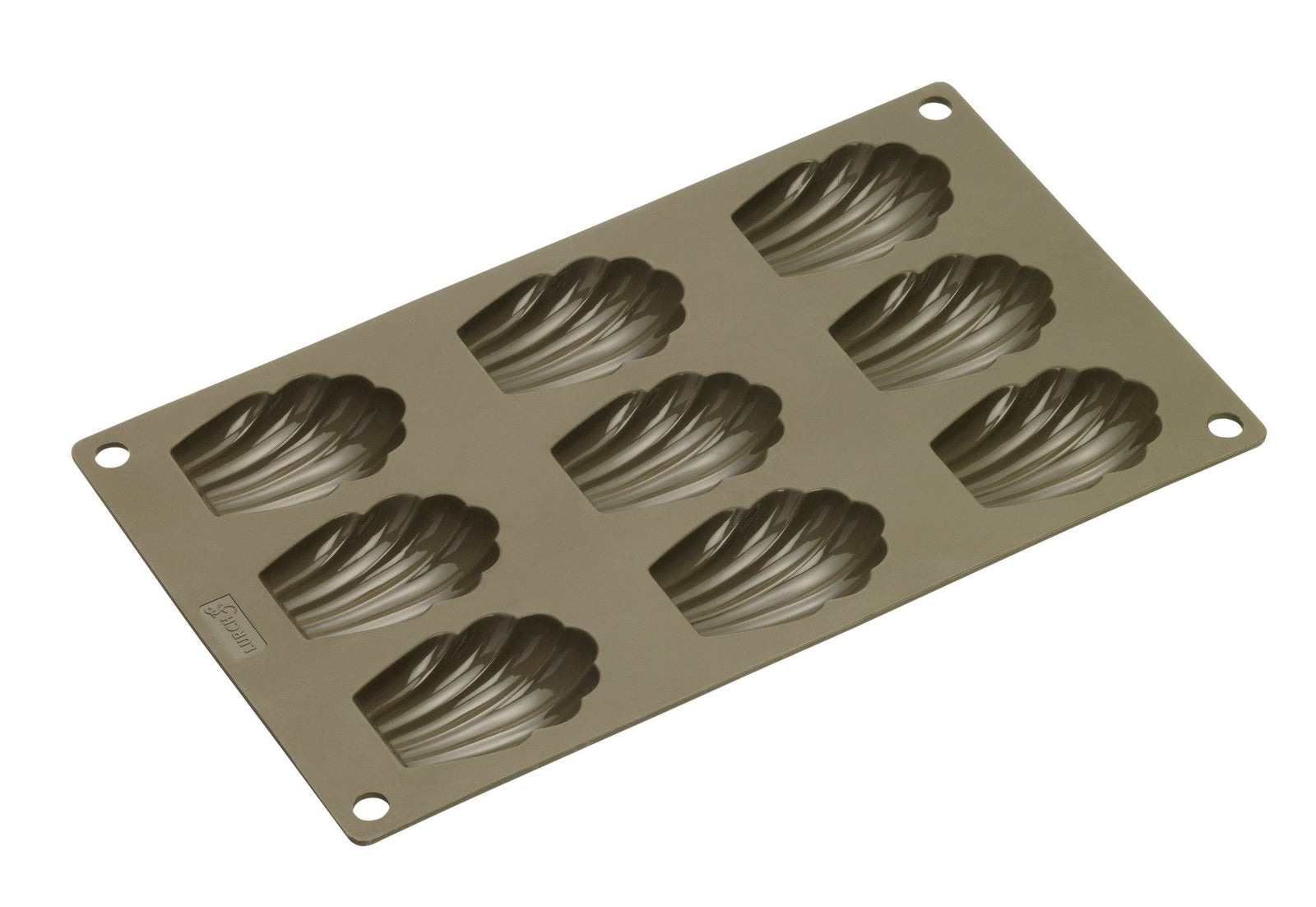 L00085025 - LURCH FlexiForm Madeleine 9fach 30x17,5x1,8cm braun