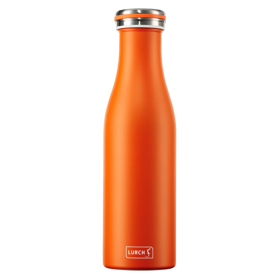 Lurch Isolier-Flasche Edelstahl 0,5l orange-LUR-00240935