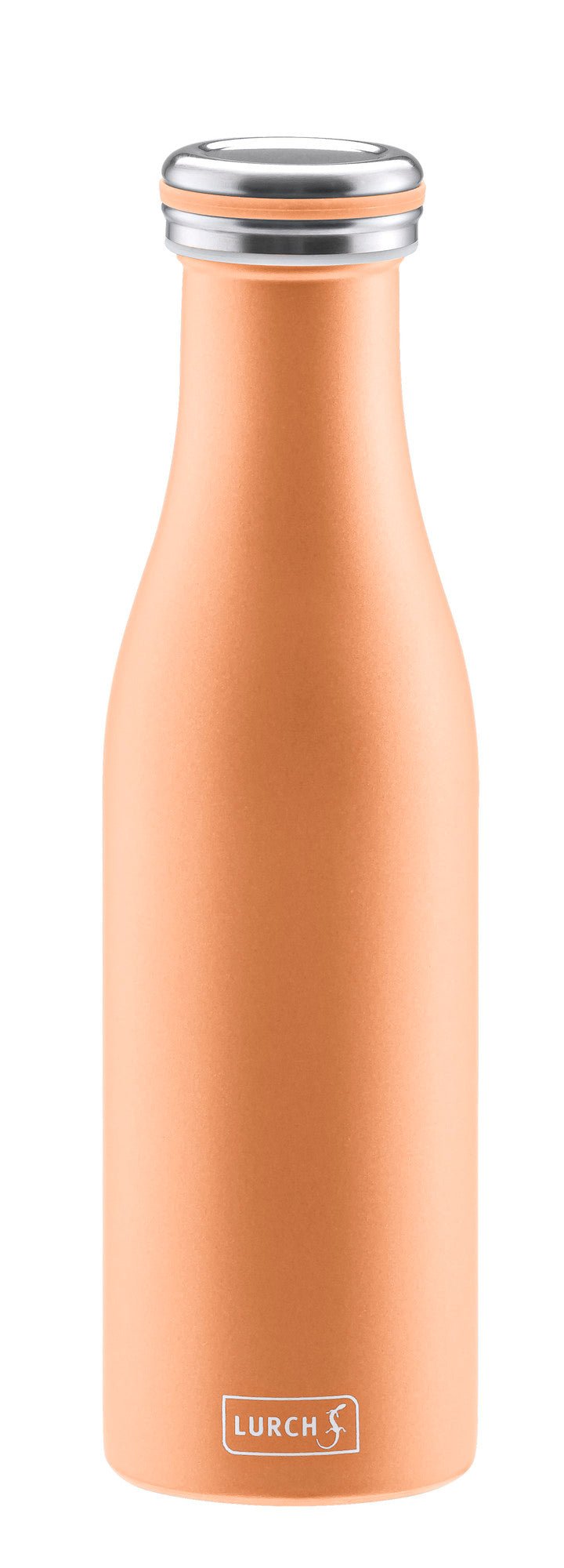 LURCH Isolier-Flasche Edelstahl 0,5l pearl orange-L00240941