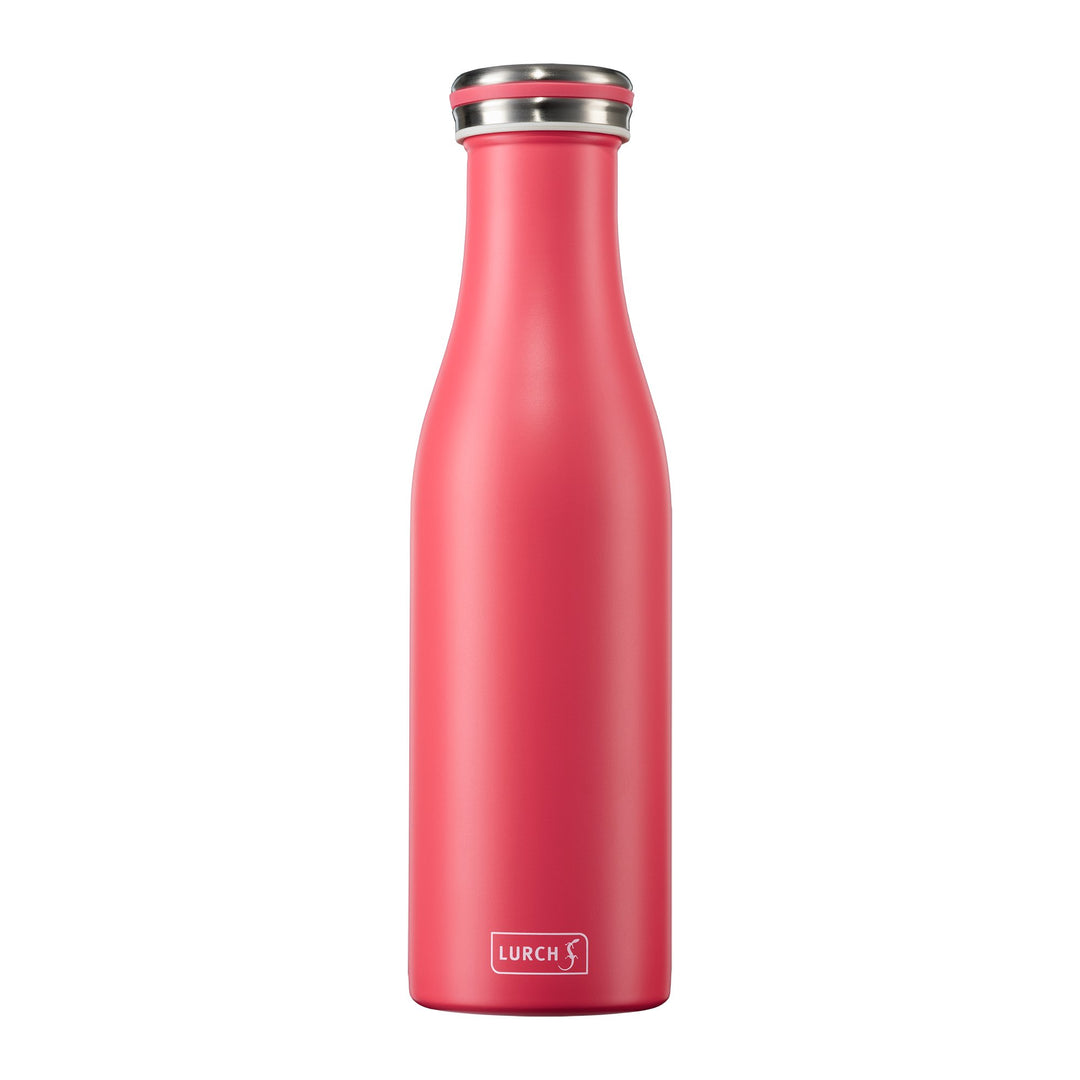 Lurch Isolier-Flasche Edelstahl 0,5l pink-LUR-00240934