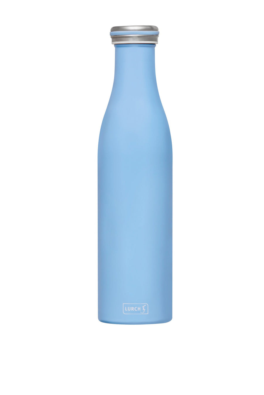 LURCH Isolier-Flasche Edelstahl 0,75l light blue-L00240921