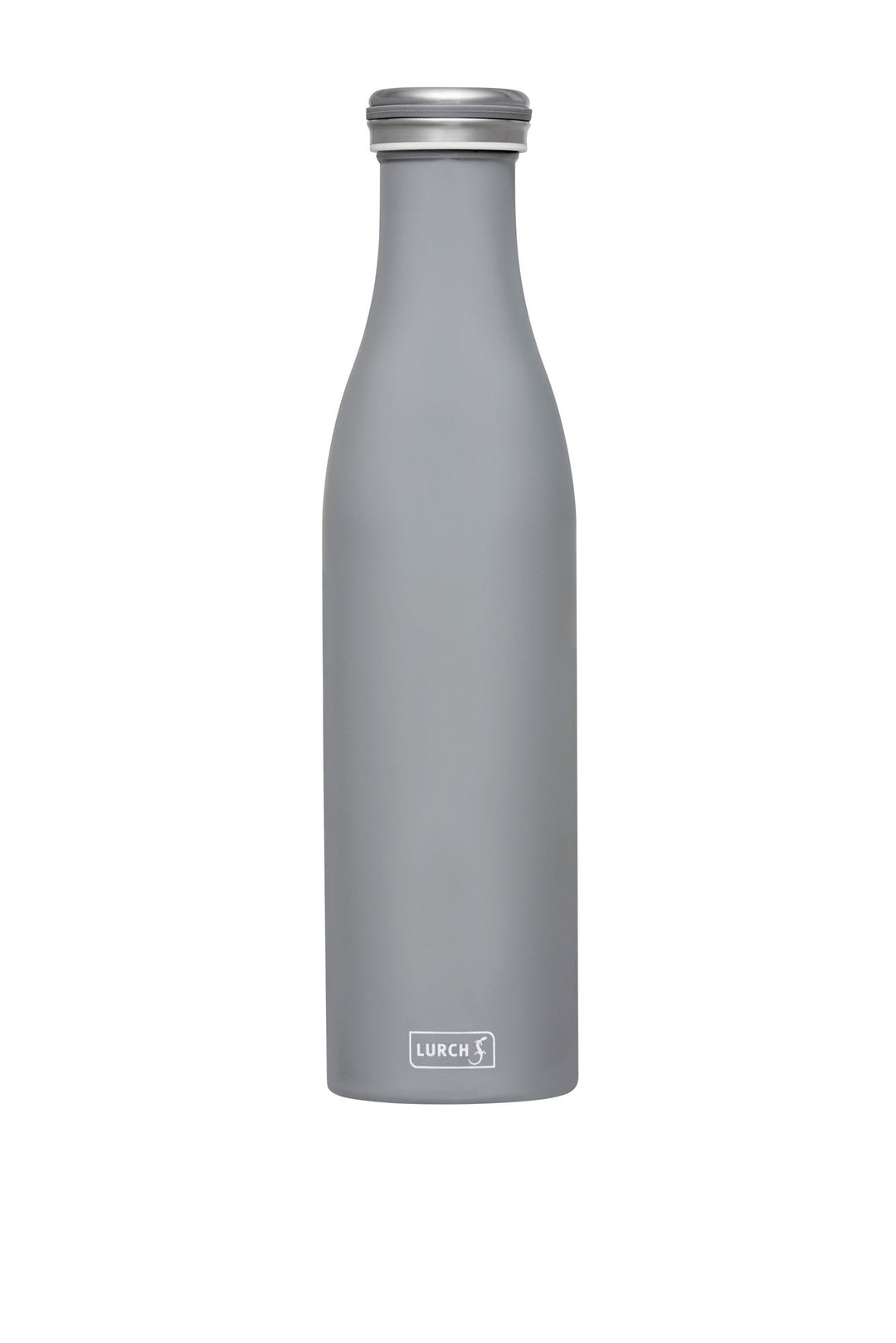 LURCH Isolier-Flasche Edelstahl 0,75l perlgrau-L00240922